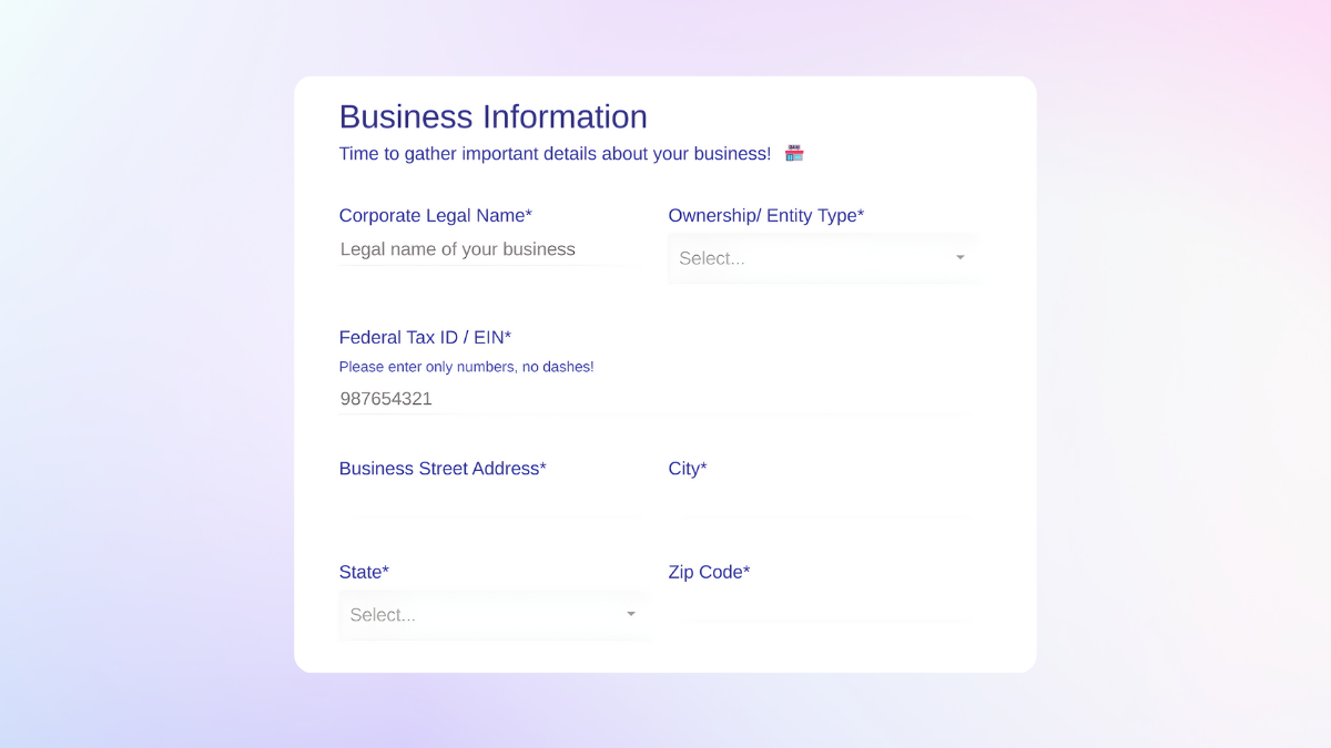 Business information