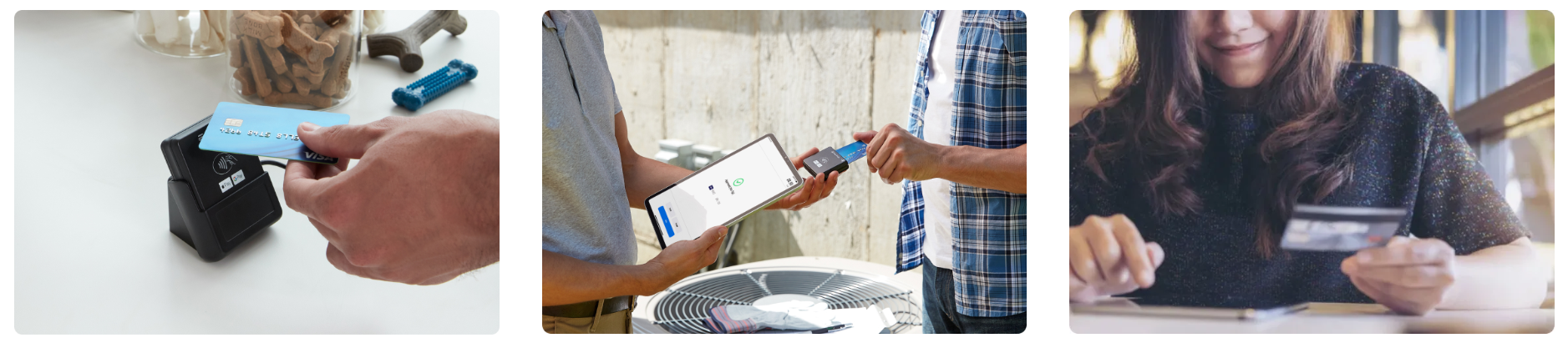 Mobile card reader functions