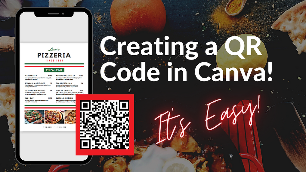 How to Create a QR Code in Canva!