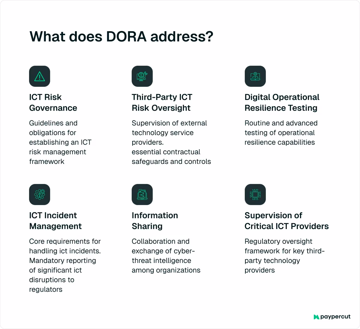 what-does-dora-address