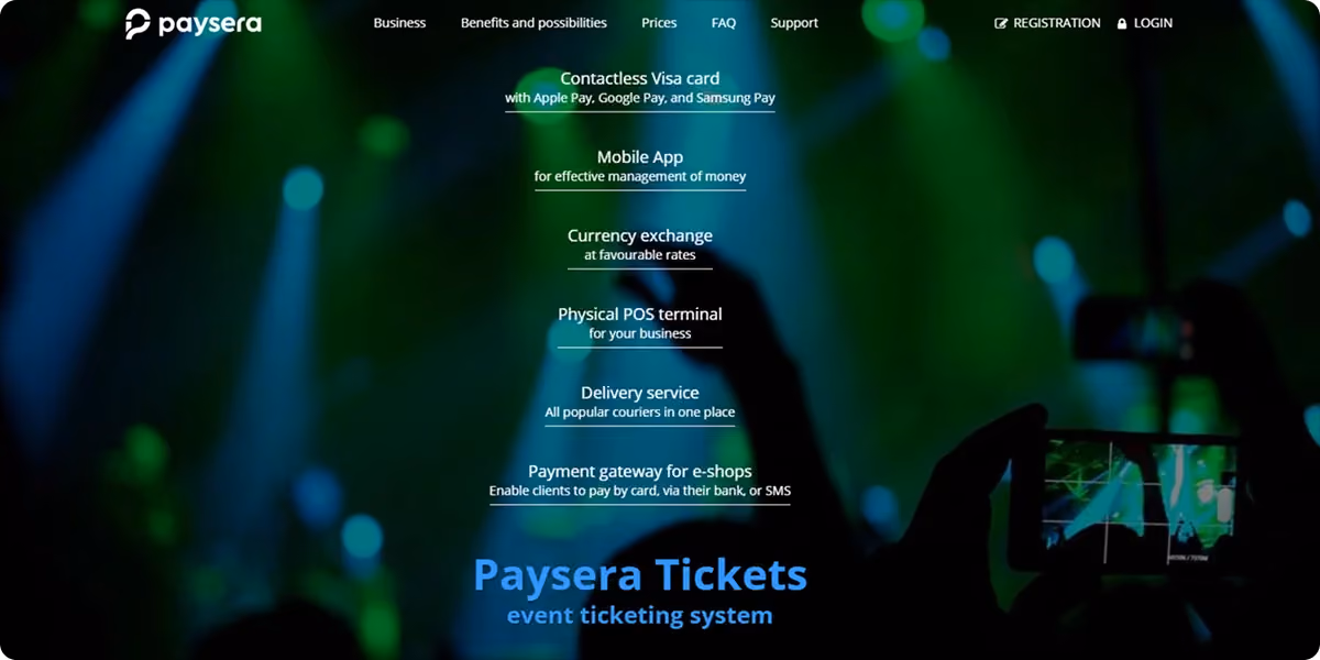paysera-homepage