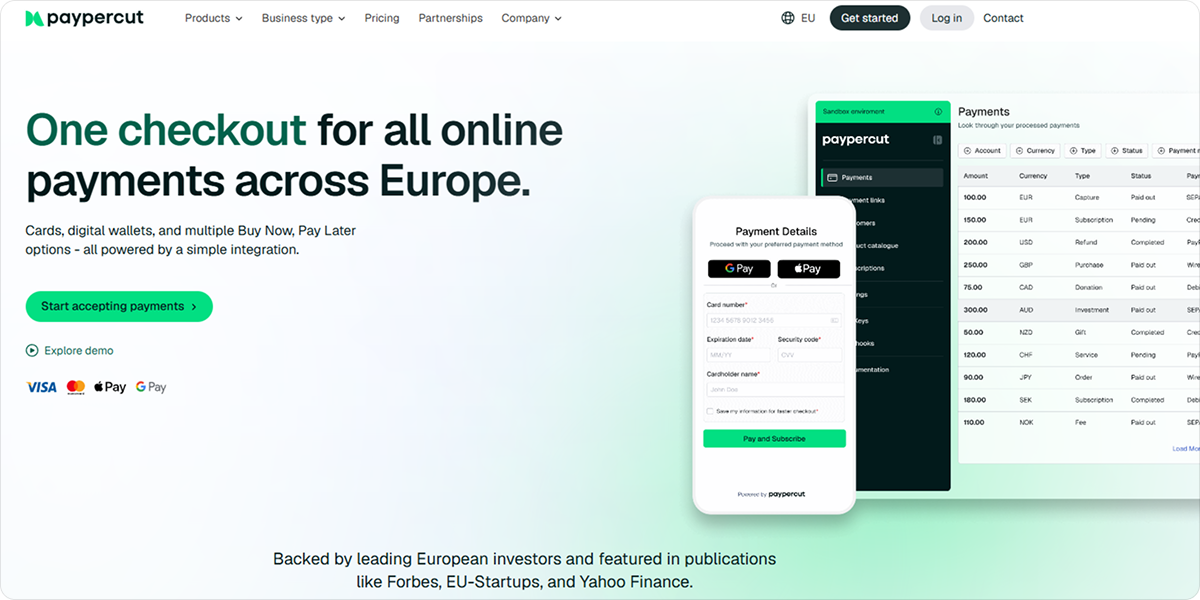 paypercut-homepage
