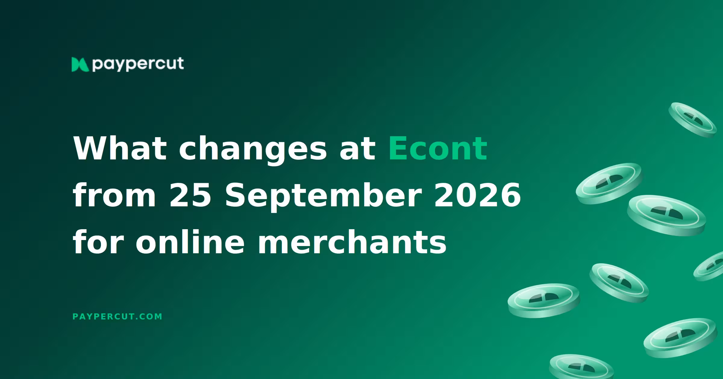Econt ends postal money transfers from September 25, 2026