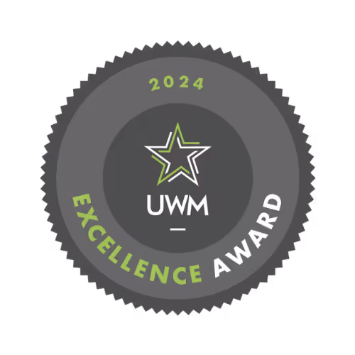 UWM Excellence Award Top 100 Account