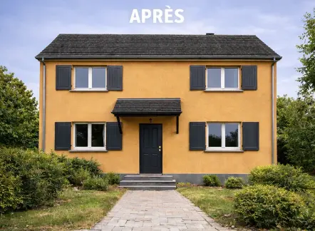 peinture façade aix en provence