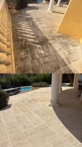 Nettoyage terrasse Bormes-les-Mimosas