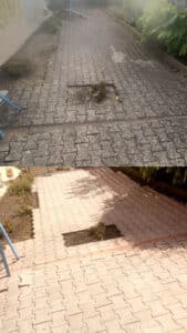 Nettoyage terrasse Lascours 