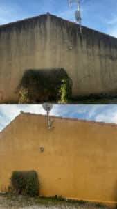 Nettoyage façade Lambesc