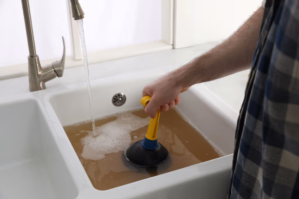 Clogged Kitchen Sink Drain Cleaning In Burlington - Rooter Pros