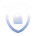 Icon d'un cadenas dans un bouclier