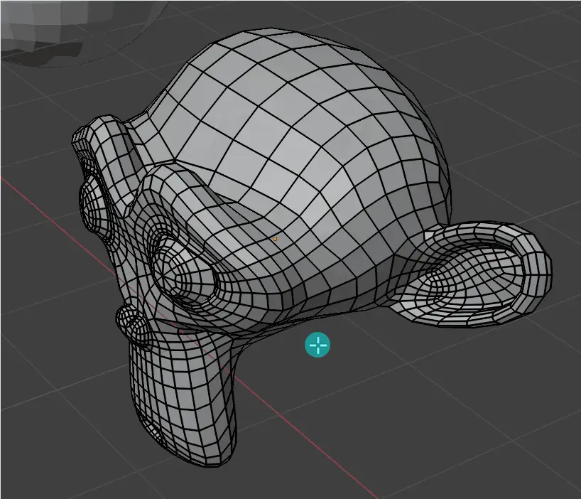 Screenshot of the Blender interface demonstrating the Quad Adder add-on.