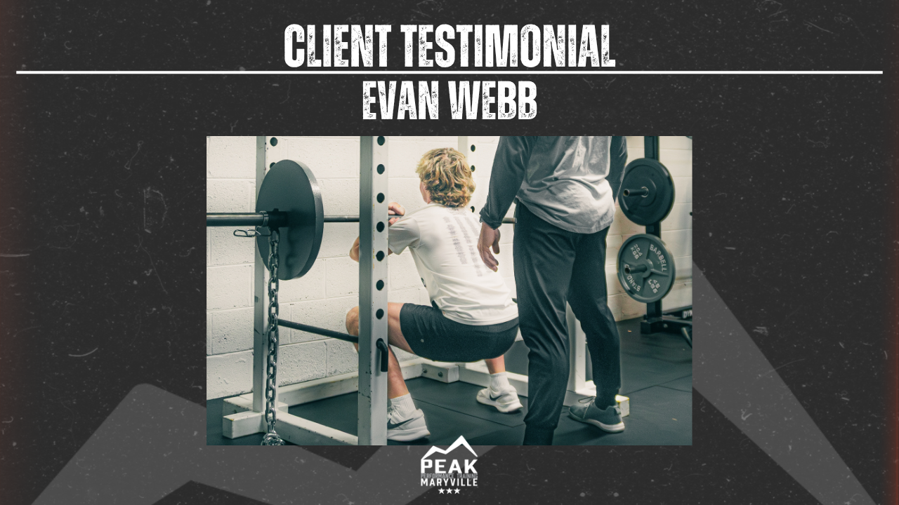 Shaving 0.5 Seconds off of His 60 Yd Sprint Time and Showing Up as a Healthier and Confident Athlete | Evan Webb - Maryville College Baseball