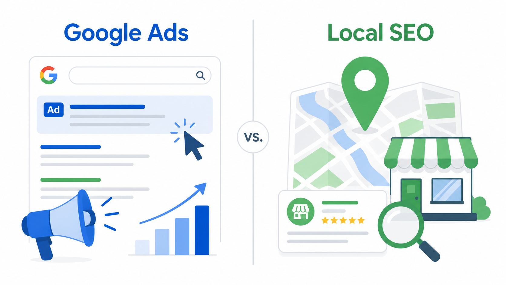 Google Ads vs. Local SEO: Which Should Your Business Invest In First?