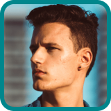 Portrait of a young man looking to the side, used as a customer testimonial image for Vegas Auto Loans.