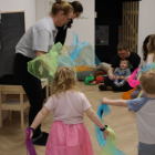 image of decorated event space (for a fine dining restaurant)