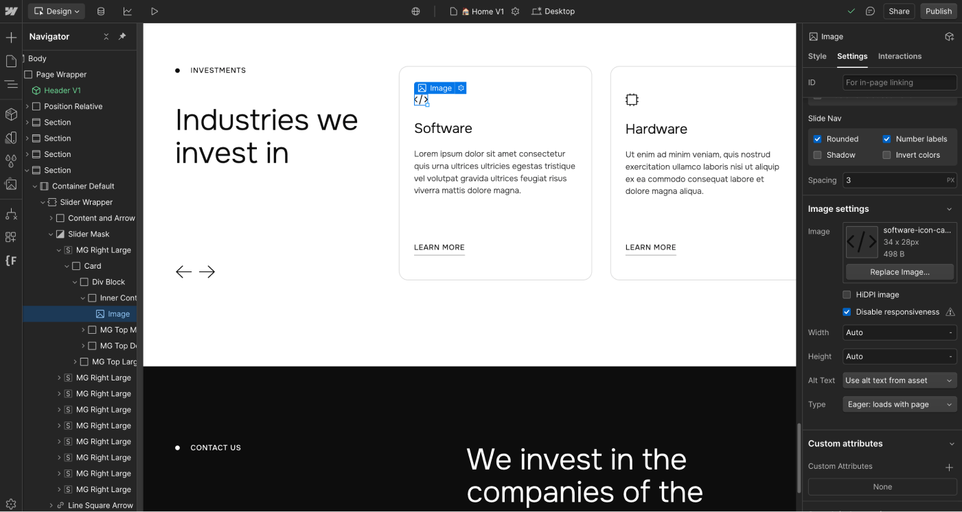 Icons And Graphics - Capital Webflow Template | Brix Templates
