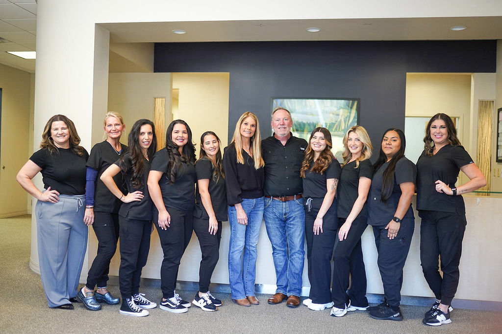 Dr. Robert Ogden and the Ogden Orthodontics team at the practice