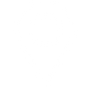 White map location pin icon on transparent background.