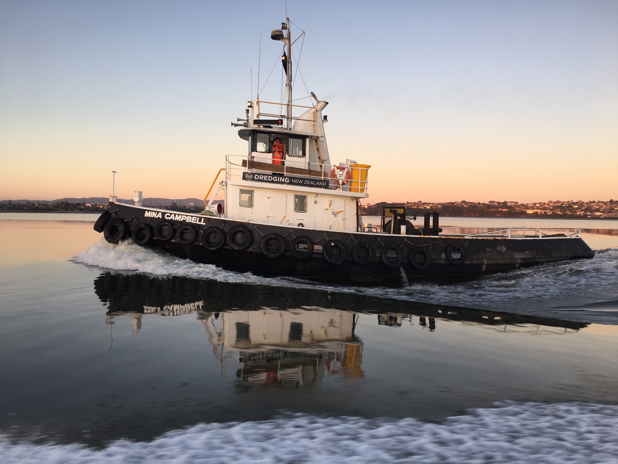 Empire Marine dredging vessel operations