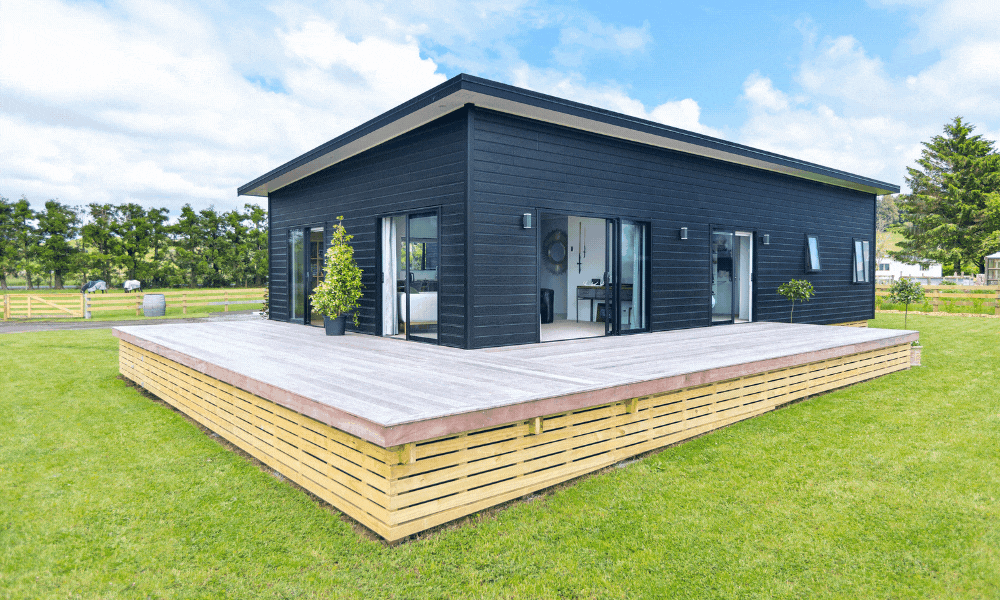 3 bedroom prefab home Taranaki