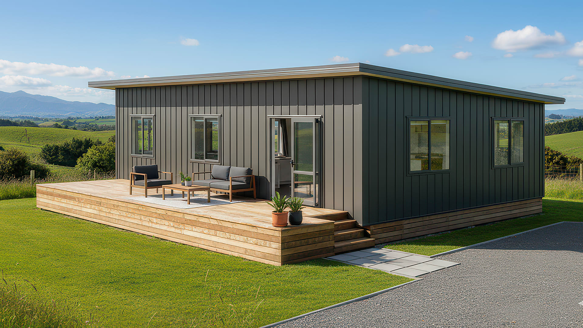 Okato barn house in the country