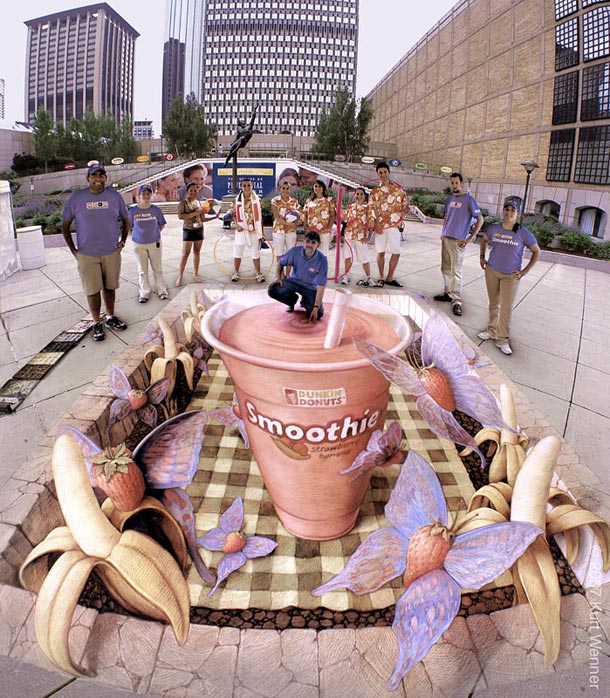 Kurt Wenner - Smoothie Ad