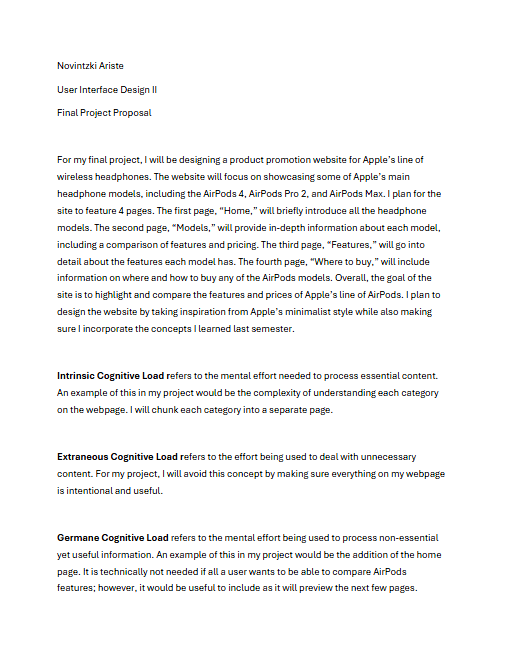 Leads to project proposal