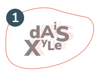 The letters of dyslexia all mixed up