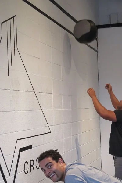  Last day of Movember - Gavin's excited 