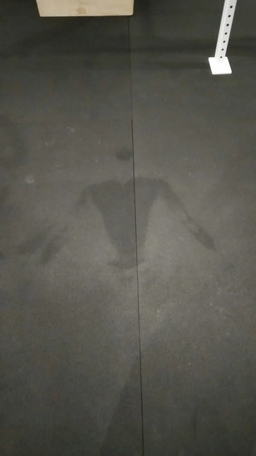  Spotted at Black Tusk Athletics:  The lesser known and more disgusting cousin of the popular Snow Angel, we present the SWEAT ANGEL.  Now that's the sign of hard work! 