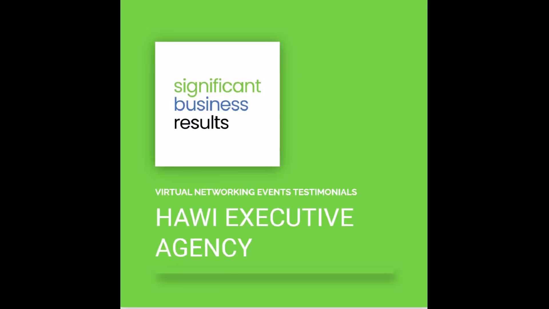 Significant Business Results