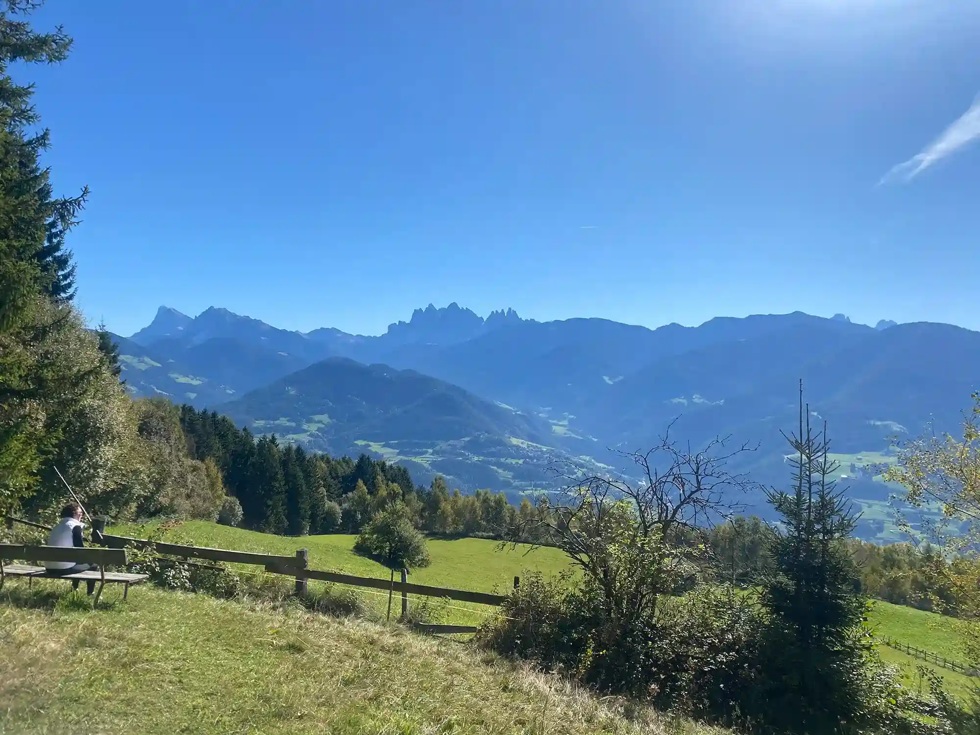 Ausblick in den Dolomiten