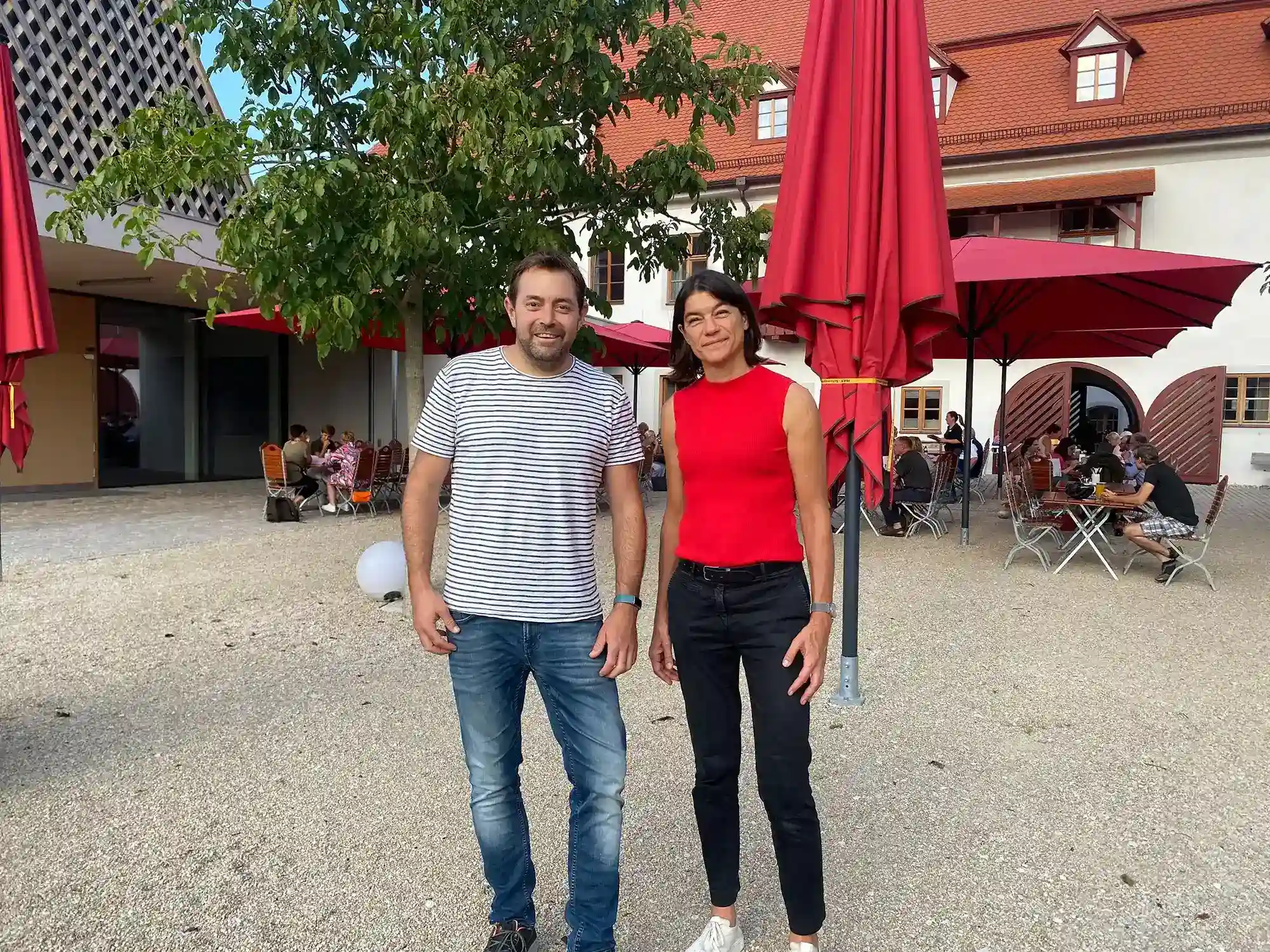 Besuch der Gastgeberin eines historischen & nachhaltigen Hotels bei Berching