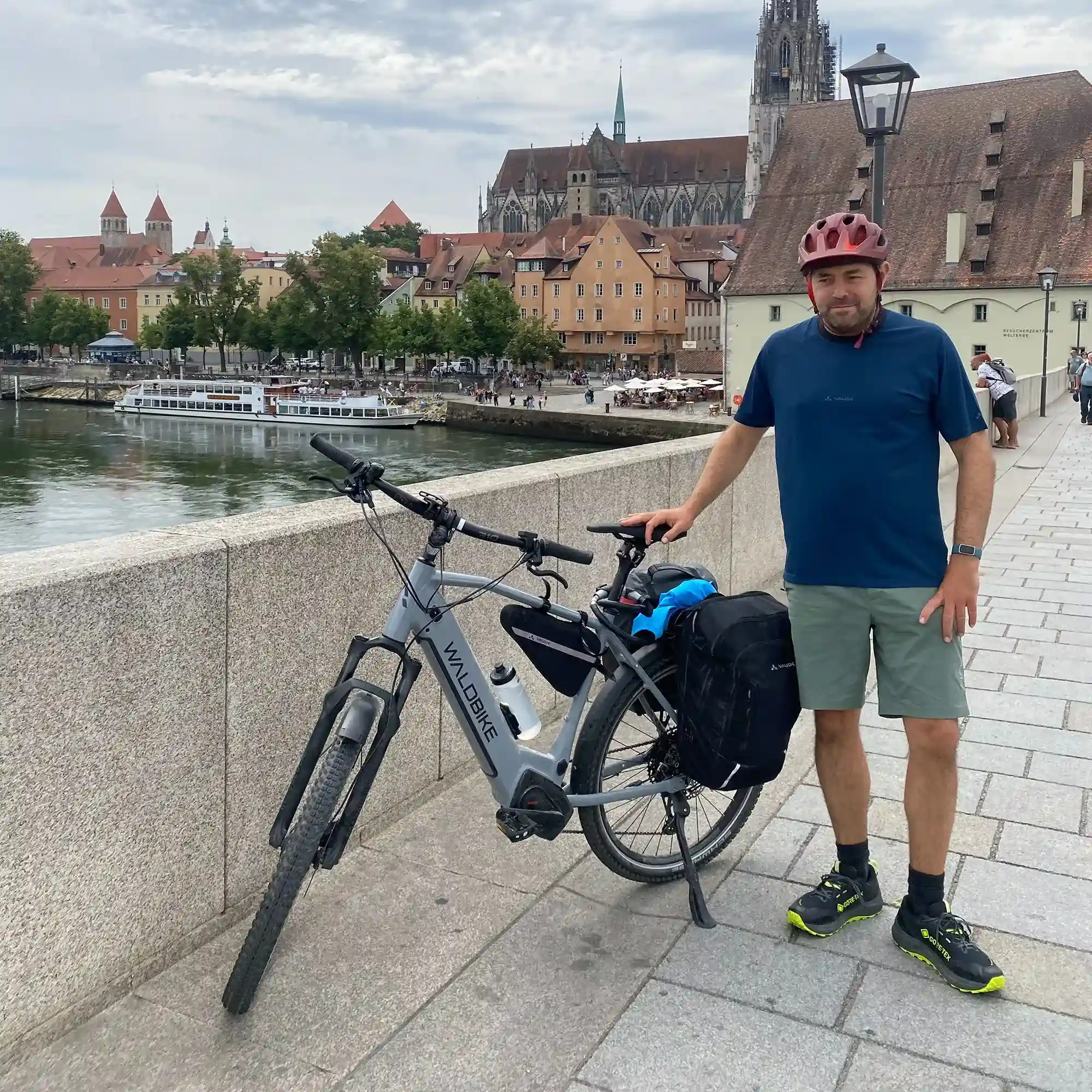 Immer auf der Suche nach neuen Erlebnissen: Ralf in Regensburg