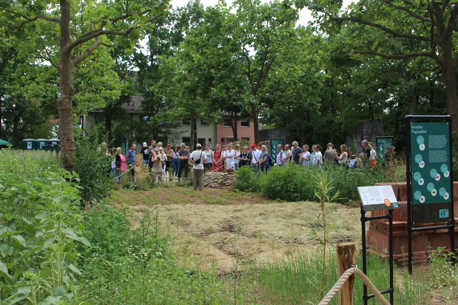 Informative Führung im Weltacker Nürnberg mit spannenden Fakten über Ernährung, Landwirtschaft und Klimawandel.
