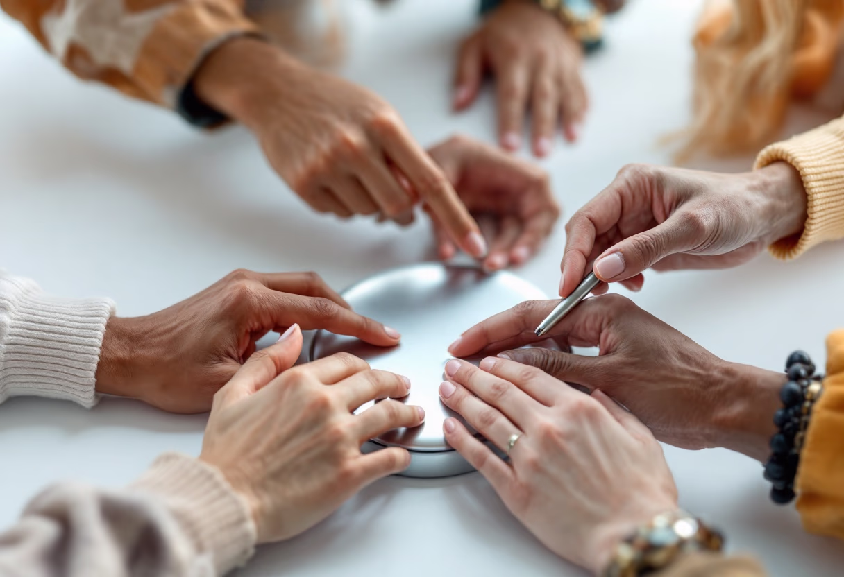 image of diverse group collaboration (for a hr tech)