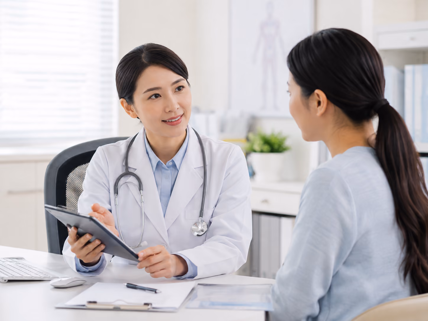 [background image] image of a workplace setting (for an ai healthcare company)