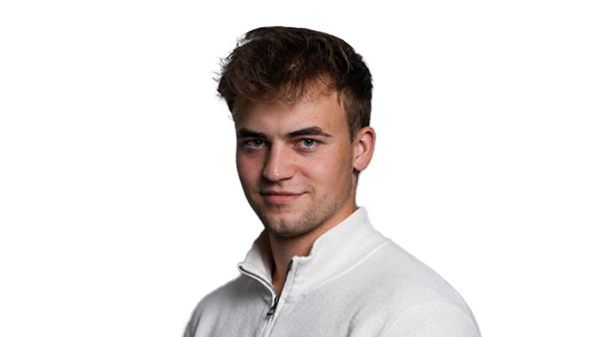 Ausgeschnittenes Portrait von Noah Haimann der NH Branding GmbH als Fallstudie für die KAOS Leadgenerierung