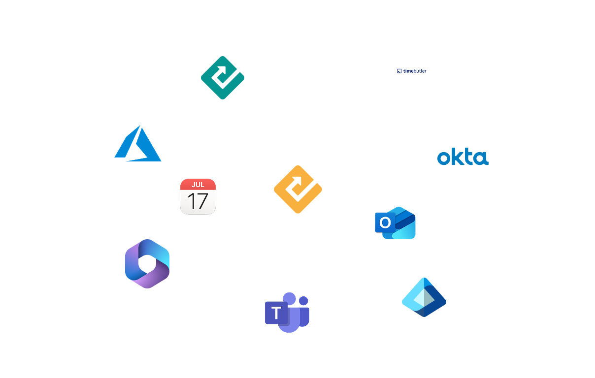 Dashboard zur Analyse von Buchungen von Schreibtischen, Konferenzräumen und Telefonboxen mit Team- und Gästemanagement, sowie Auslastung..
