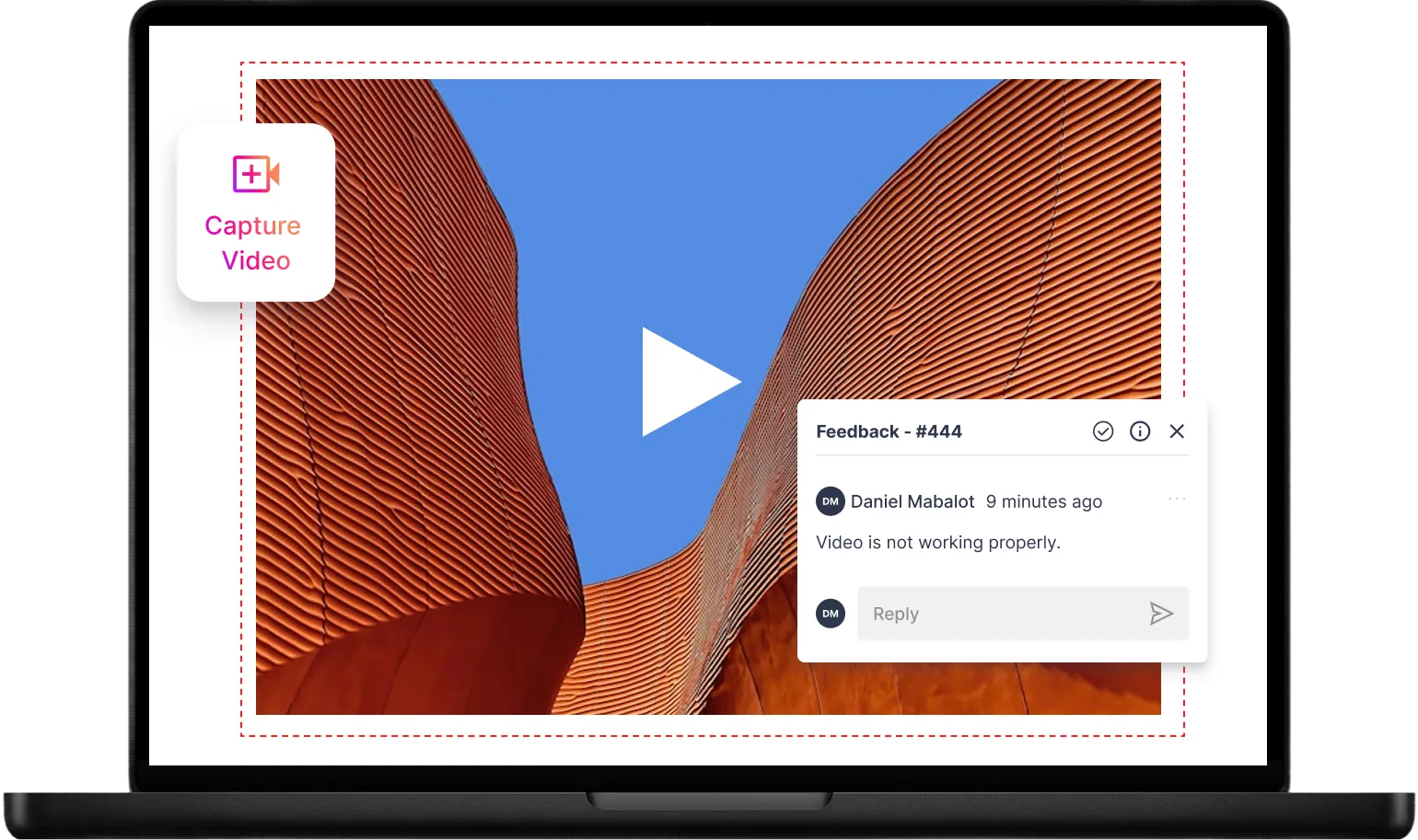Instant screen recording