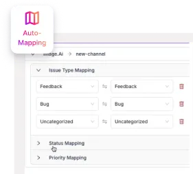Issue Auto-mapping