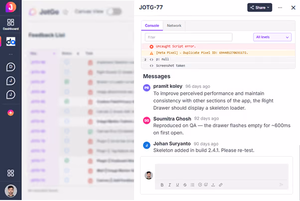 One-click Screenshots