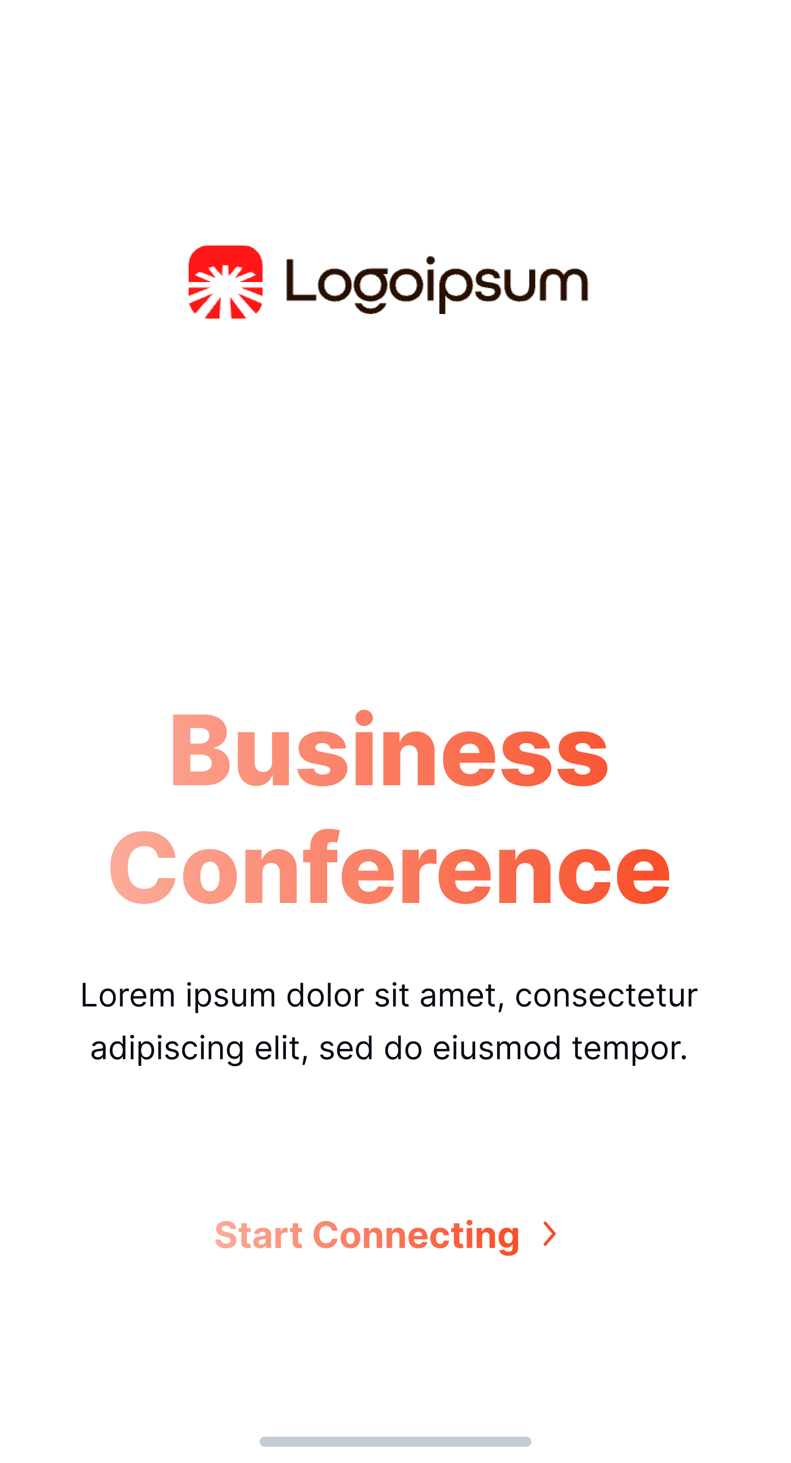 Confero splash screen 