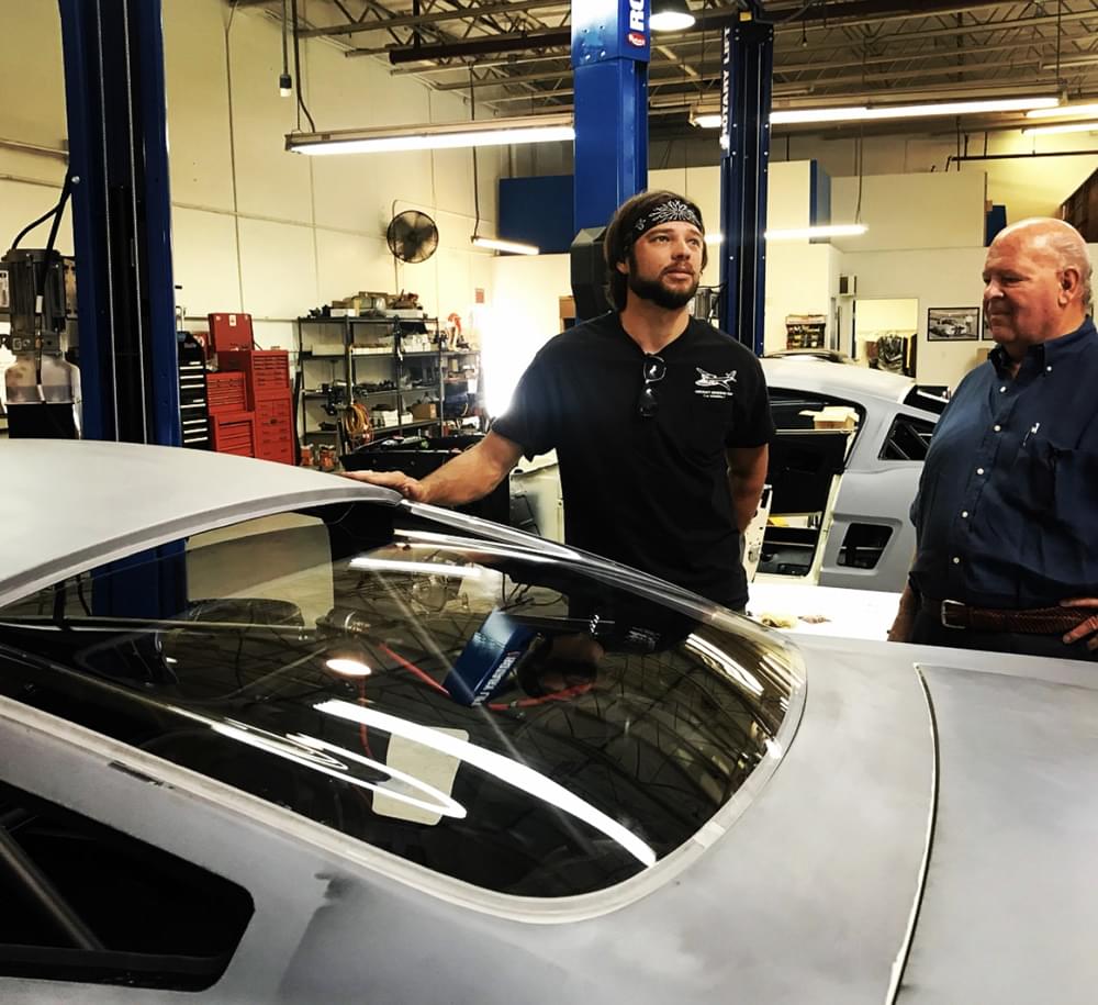 Quality control testing laboratory with optical measurement equipment for windshield inspection#1.9