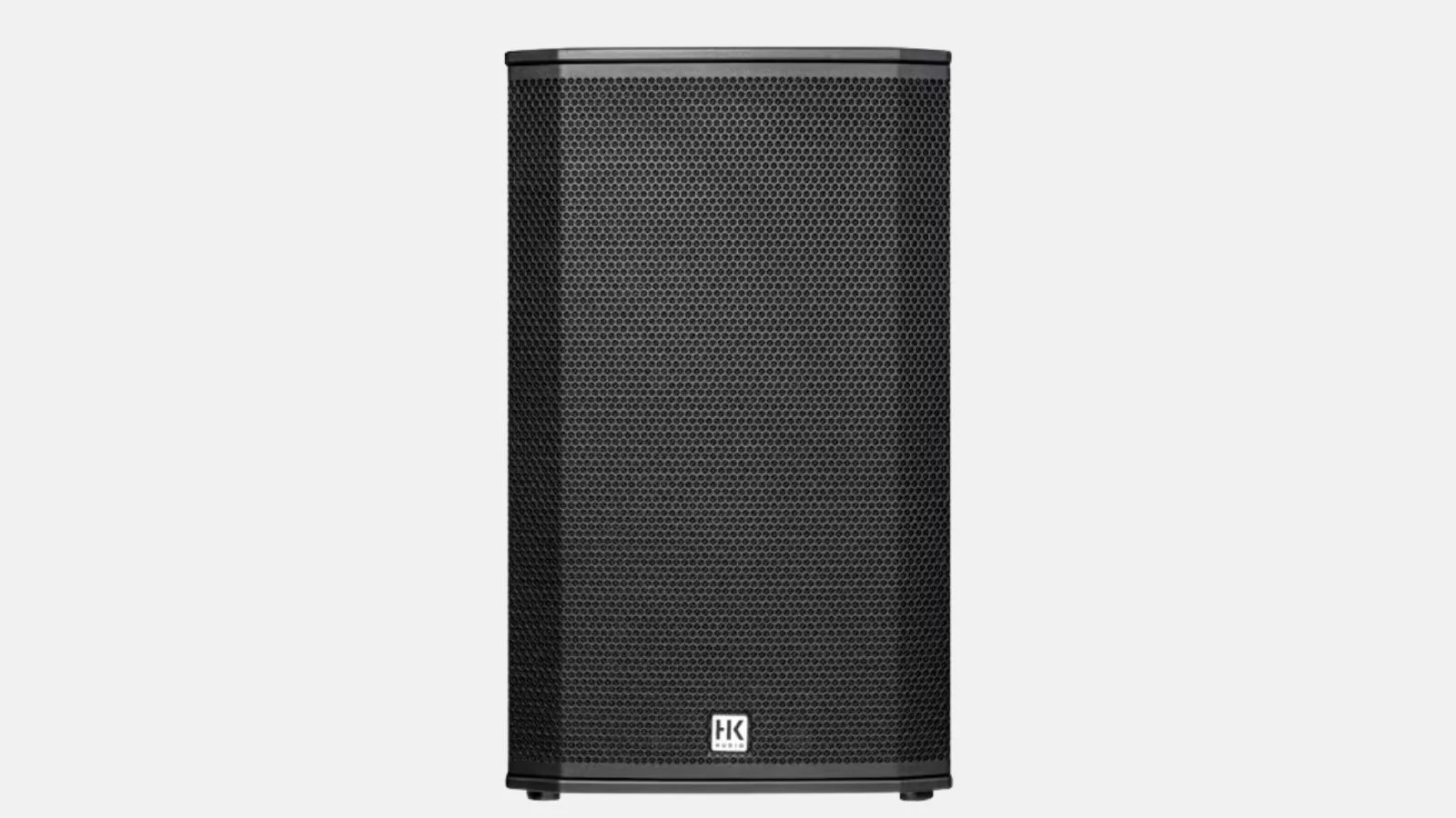 HK Audio Lunar 112 XA Rückansicht mit Anschlusspanel und Preset-Wahl.