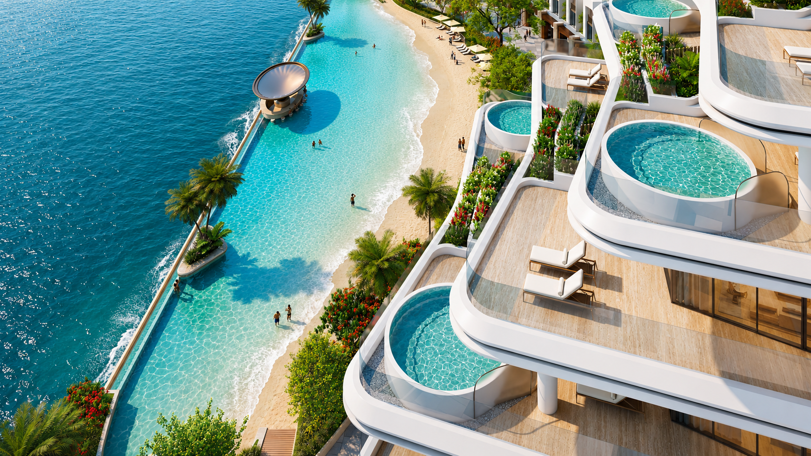 Sobha City Abu Dhabi lifestyle community render