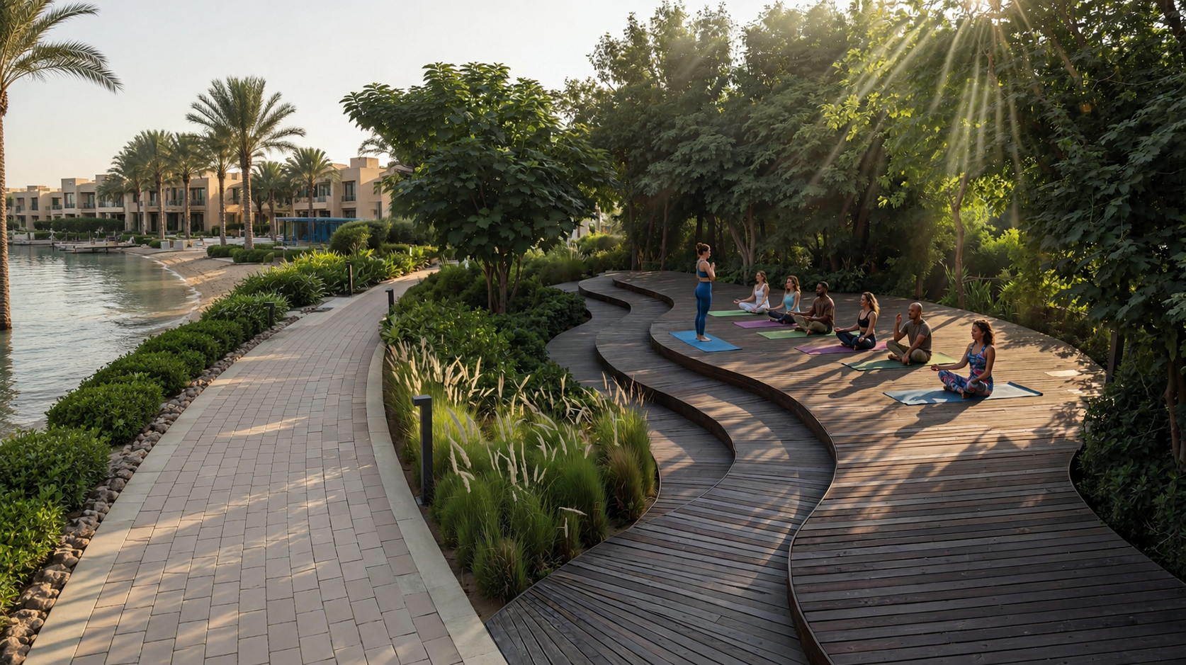 Sobha City Abu Dhabi green spaces