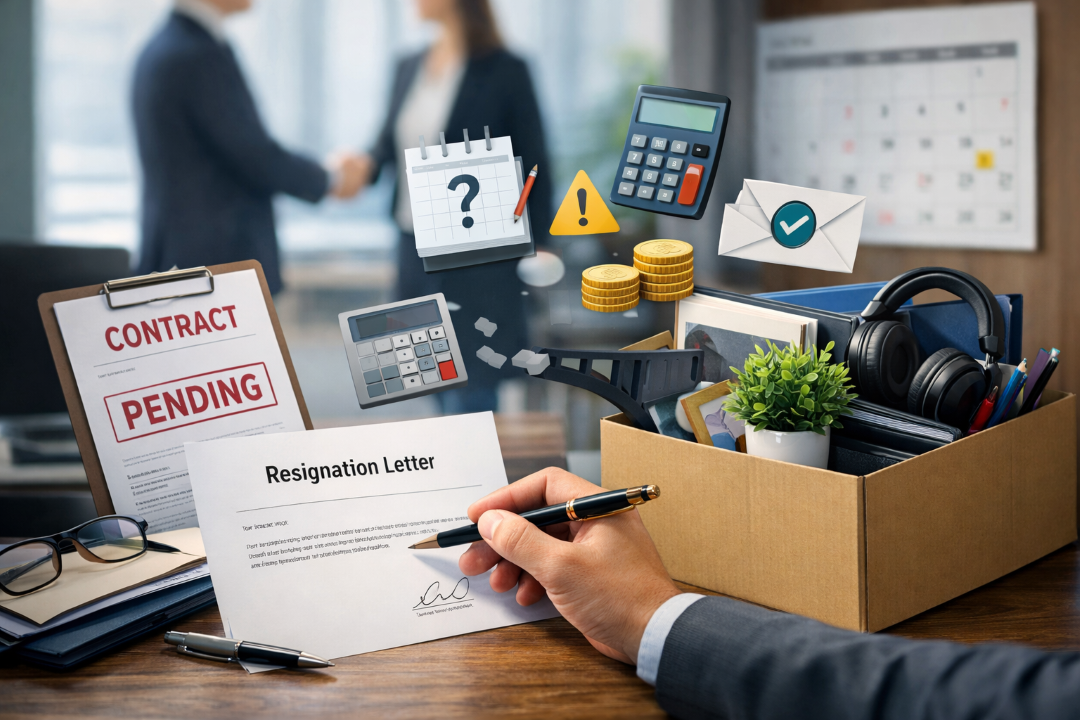 Handing in your notice? This is what most employees forget