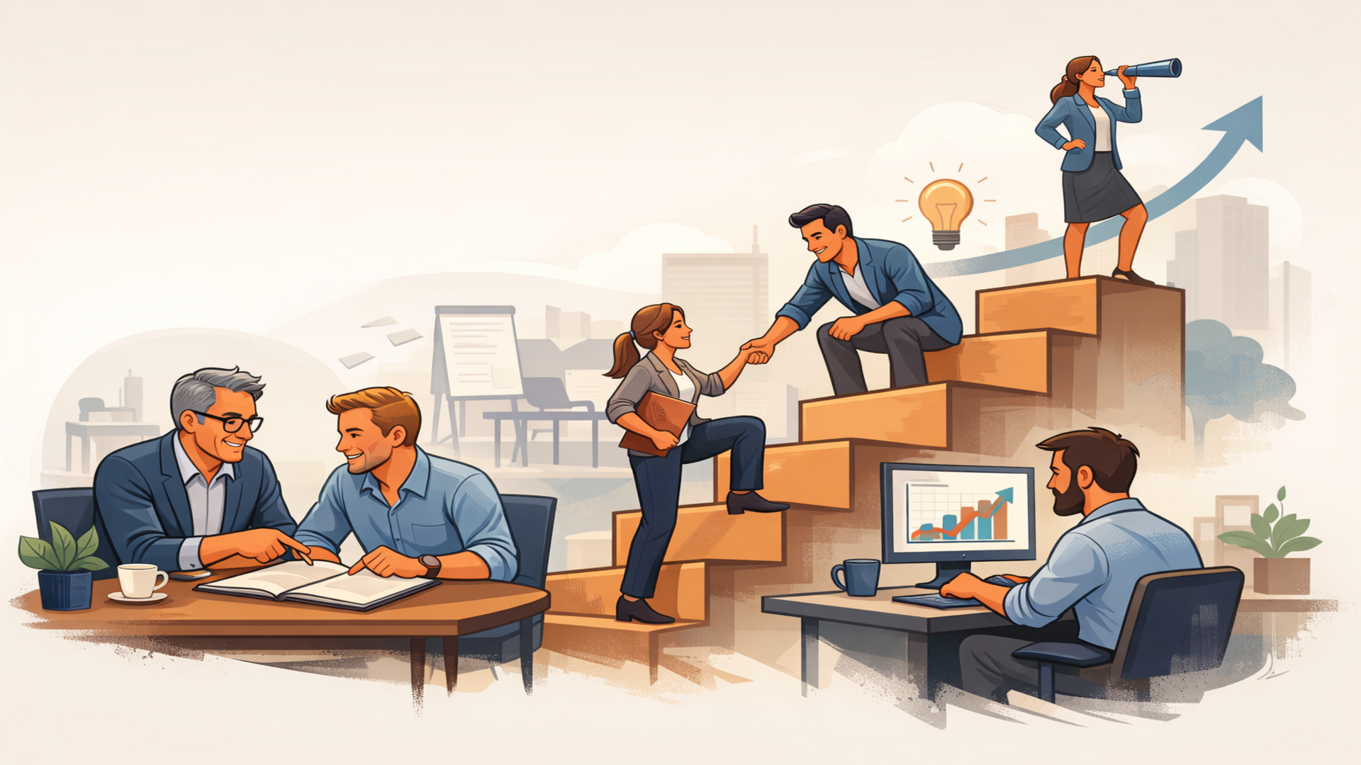 Mentorship and internal growth: why SMEs often have more potential than they think