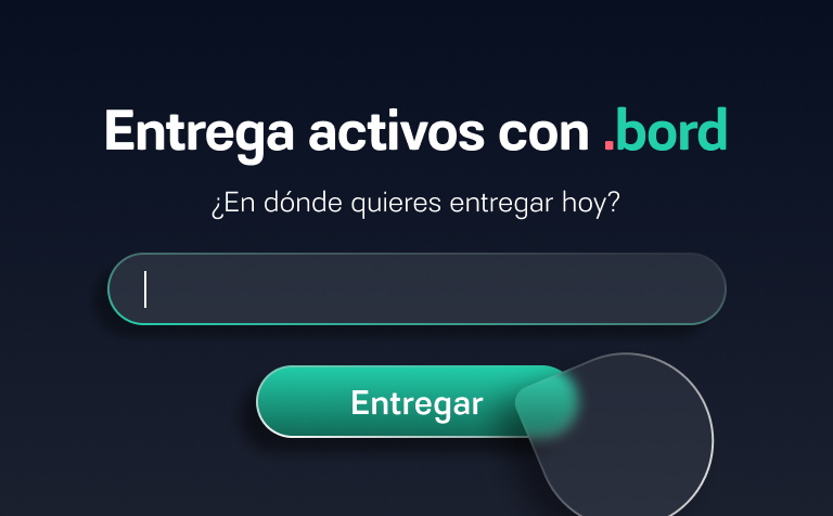 Form headed deliver assets with .bord, asking where you want to deliver today, with a Deliver button